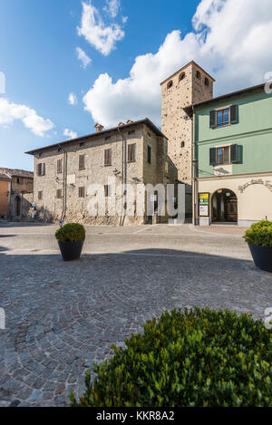 Varzi, Oltrepo Pavese, Province of Pavia, Lombardy, Italy. Stock Photo