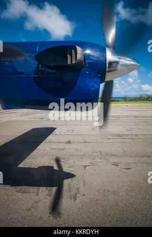 Vance Amory international airport Nevis Stock Photo Alamy