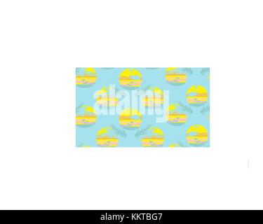Seamless flamingo bird pattern Stock Vector