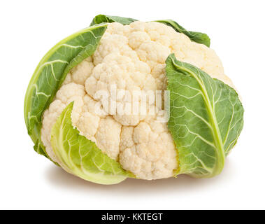cauliflower path isolated Stock Photo