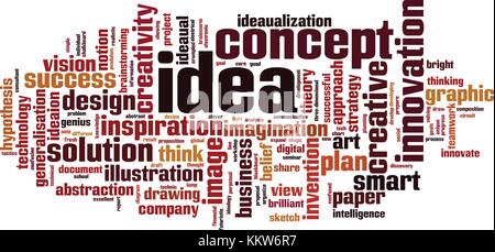 Hypothesis word cloud concept. Vector illustration Stock Vector Image ...
