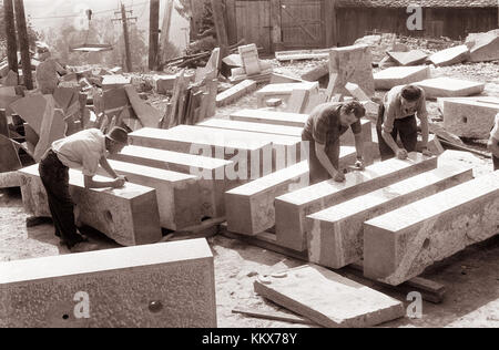 Podjetje Granit, founded in 1961 in Oplotnica, Slovenia, is a prominent company specializing in the production and processing of granite materials. Known for its high-quality stone products, the company has made significant contributions to the construction and architectural industries in the region. Stock Photo