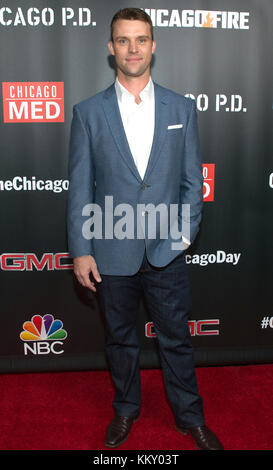 3rd annual NBC One Chicago Party featuring cast members from Chicago Fire, Chicago Med and Chicago P.D - Arrivals  Featuring: Jesse Spencer Where: Chicago, Illinois, United States When: 30 Oct 2017 Credit: WENN Stock Photo