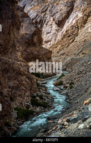A stream flowing down from the treacherous mountain range, Ladakh, India  Stock Photo - Alamy