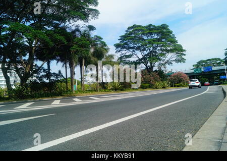 Shenzhen, China: Landscape of Highway Construction Facilities Stock Photo