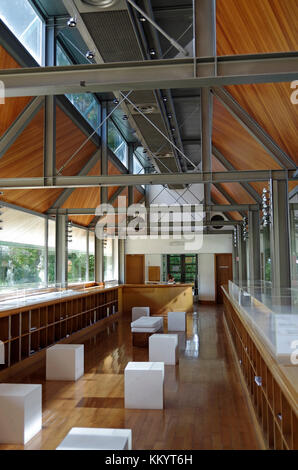 Stirling Book Pavilion at the Venice Biennale Gardens, architects Stirling and Wilford, inaugurated 1991 Stock Photo