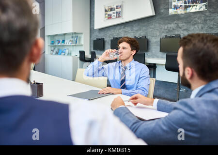 Sharing Ideas with Colleagues Stock Photo