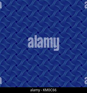 Dark blue abstract back ground of squares Stock Vector