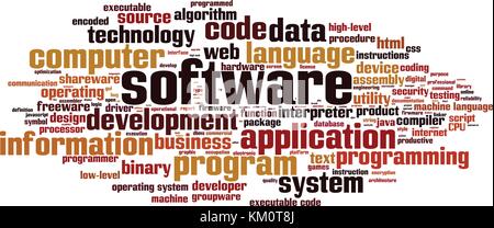 Freeware word cloud concept. Vector illustration Stock Vector Image ...