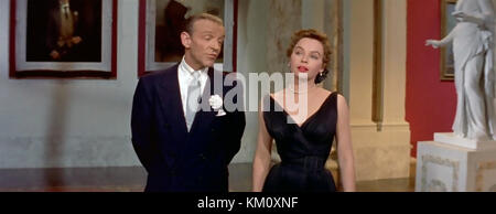 DADDY LONG LEGS 1955 20th Century Fox film musical with Fred Astaire and Leslie Caron Stock Photo