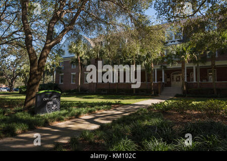 Stetson University College of Arts and Sciences, North Woodland Boulevard, DeLand, FL, United States Stock Photo