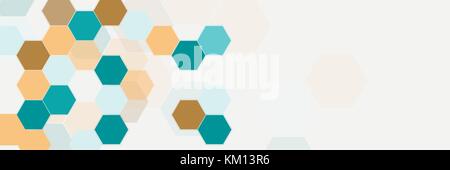 Abstract hexagonal structures Stock Vector
