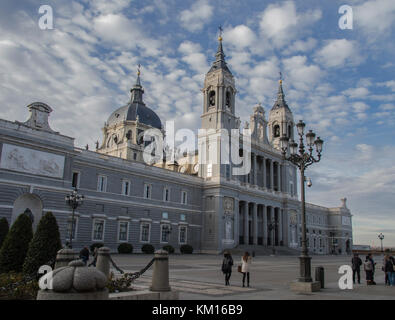 La Almudena Cathedral. Madrid, Spain. Stock Photo