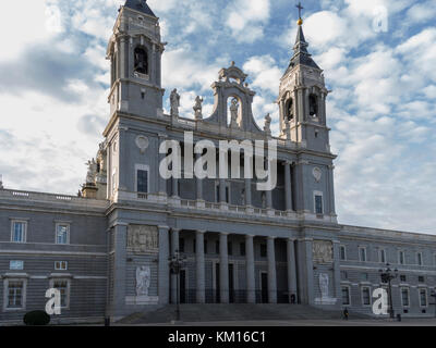 La Almudena Cathedral. Madrid, Spain. Stock Photo