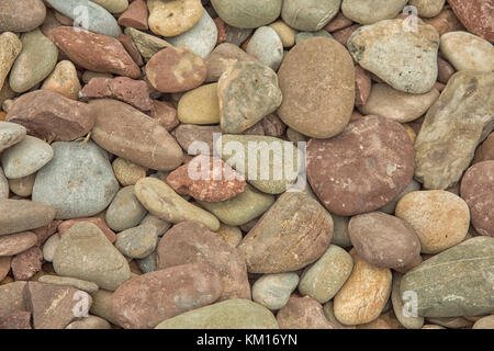 Background of colorful pebbles Stock Photo