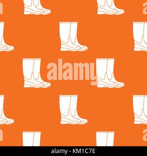 Boots pattern seamless Stock Vector