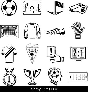 Shirt goalkeeper icon, simple black style Stock Vector Art