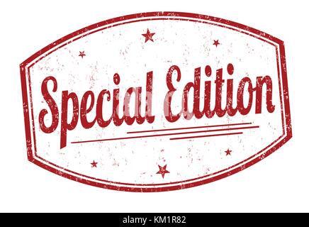 Special edition grunge rubber stamp on white background, vector illustration Stock Vector