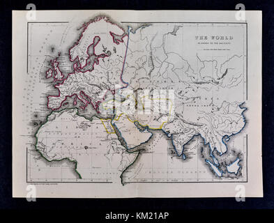 Map of the World as known to the Ancients Stock Photo: 111649203 - Alamy