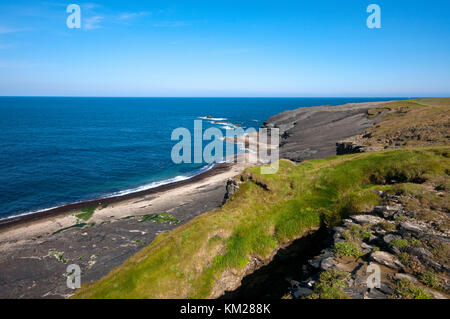 Cliffs near Kilkee, County Clare, Wild Atlantic Way, Ireland Stock Photo