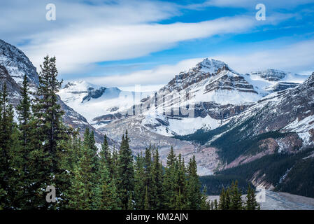 Beautiful Canadian Rocky mountain in Banff national park Stock Photo