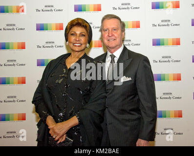 Former United States Secretary of Defense William S. Cohen and his wife, and his wife, author Janet Langhart Cohen, arrive for the formal Artist's Dinner honoring the recipients of the 40th Annual Kennedy Center Honors hosted by United States Secretary of State Rex Tillerson at the US Department of State in Washington, DC on Saturday, December 2, 2017. The 2017 honorees are: American dancer and choreographer Carmen de Lavallade; Cuban American singer-songwriter and actress Gloria Estefan; American hip hop artist and entertainment icon LL COOL J; American television writer and producer Norman Stock Photo