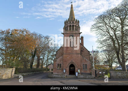St Ebba / St Aebbe Anglican Parish Church of Beadnell Stock Photo
