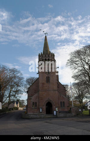 St Ebba / St Aebbe Anglican Parish Church of Beadnell Stock Photo