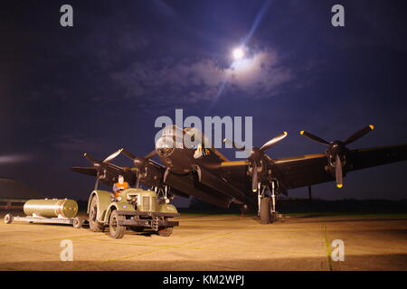 Avro Lancaster NX611 Just Jane Stock Photo