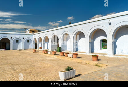 Barbier Mosque or Sidi Sahab Mausoleum in Kairouan, Tunisia Stock Photo