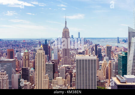 New York skylines Stock Photo