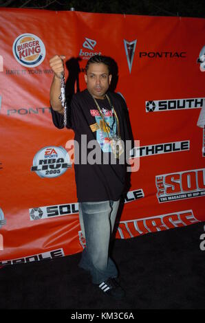 MIAMI - OCTOBER 10: Benzino arrives at the 2004 Source Hip-Hop Music Awards at the James L. Knight Center October 10, 2004 in Miami, Florida.   People:  Benzino Stock Photo