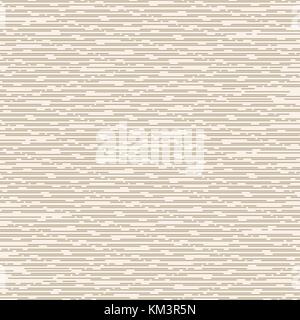 Abstract thin line horizontal pattern on light brown color background and texture. Vector illustration Stock Vector