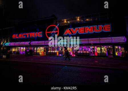 Electric Avenue Southend Seafront Arcade at night Stock Photo - Alamy