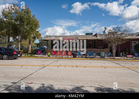 Firehouse Subs located on Woodland Blvd. DeLand, Florida USA Stock Photo