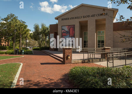 Homer and Dolly Hand Art Center Stetson University DeLand, Florida USA Stock Photo