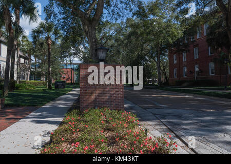 Deland Florida Stetson University college in small town education Stock ...