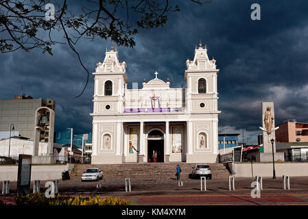 Iglesia Nuestra Señora de la Soledad, the Church of Our Lady of La Soledad. San Jose, Costa Rica Stock Photo