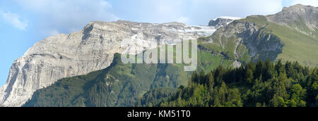 Mount Titlis at Engelberg on the Swiss alps Stock Photo