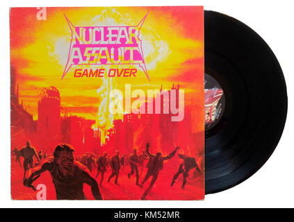 Nuclear Assault Game Over album Stock Photo - Alamy