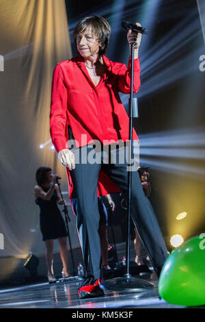 Italian Singer Gianna Nannini, Performs At The Casino, During The 38th 