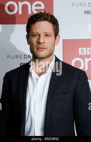 London, UK. 4th December, 2017. James Norton attends a photocall for BBC One's McMafia at BAFTA 195 Piccadilly on Monday December 4, 2017. Pictured: James Norton. Credit: Julie Edwards/Alamy Live News Stock Photo