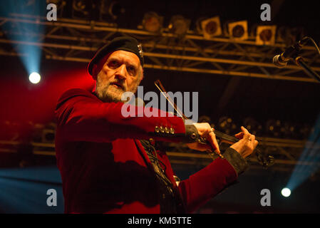 Milan, Italy. 02 December 2017. American band Gogol Bordello performs at Live Music Club. Brambilla Simone Photography Live News Stock Photo