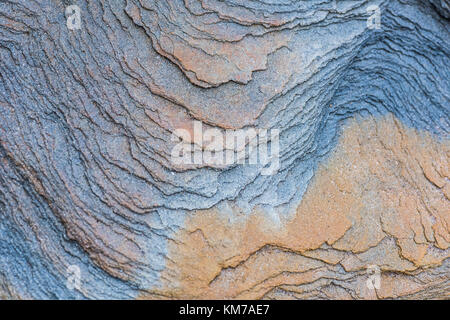 Rock Layers - Colorful Formations Stock Photo