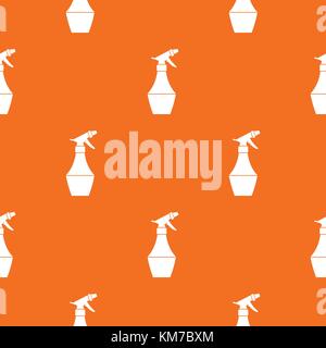 Spray bottle for flower pattern seamless Stock Vector