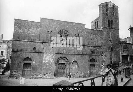 Santa Maria della Rosa in Tuscania, Italy (7920558706) Stock Photo