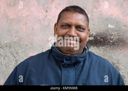 Portrait of Punjabi man in Amritsar, Punjab Stock Photo