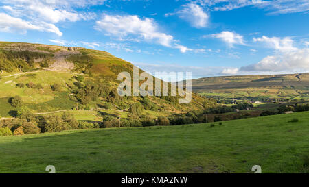 Yorkshire Dales landscape, between Skeugh Head and Thwaite, North Yorkshire, UK Stock Photo