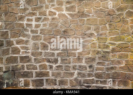 Old grunge brick wall as a background Stock Photo