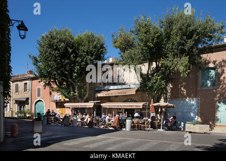 Cafe de la Poste, Goult Stock Photo